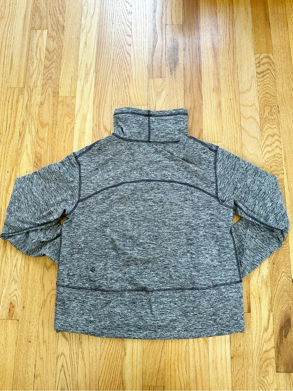 lululemon Ready to Rulu Fleece Pullover Heathered Black Size 6